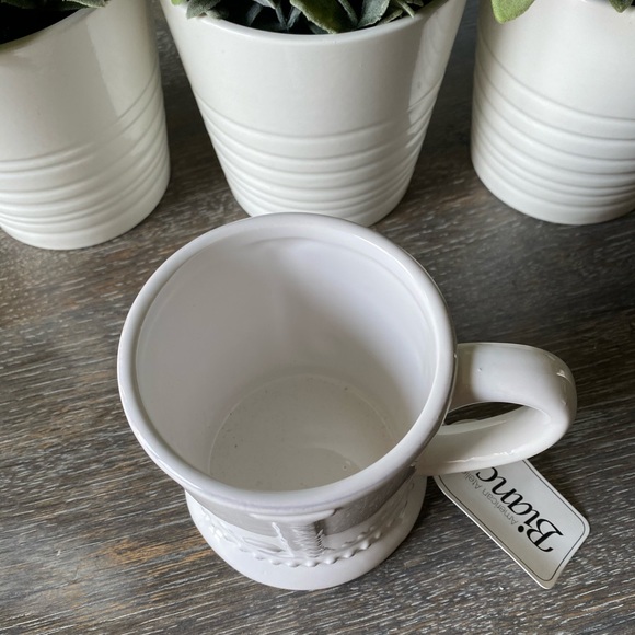 NWT initial J coffee mug farmhouse monogram - Picture 2 of 4